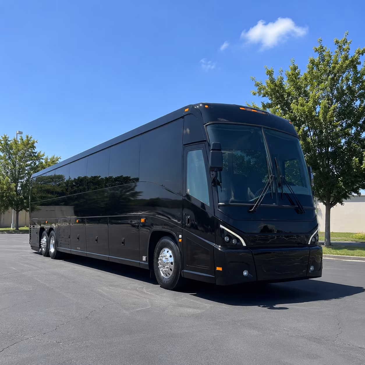spokane 56 passenger charter bus