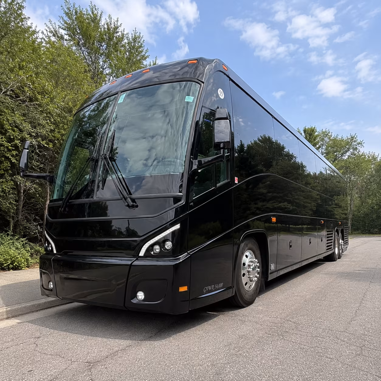 spokane airport charter bus rental