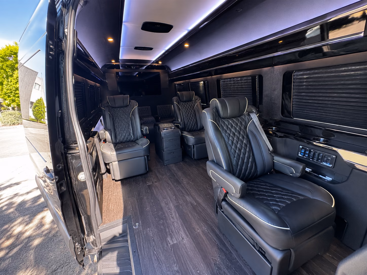 spokane concert transportation onboard seating
