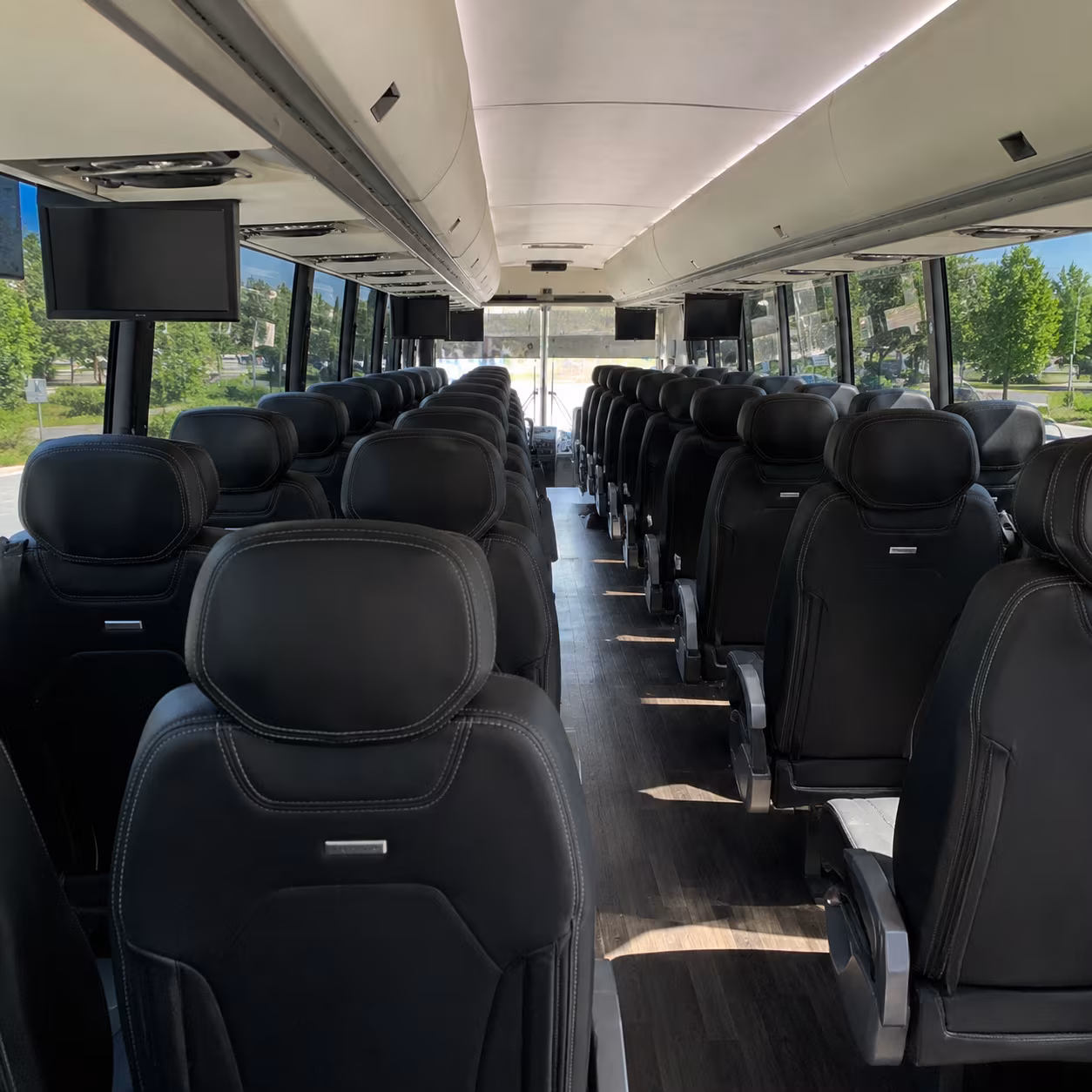 spokane long distance charter bus rental