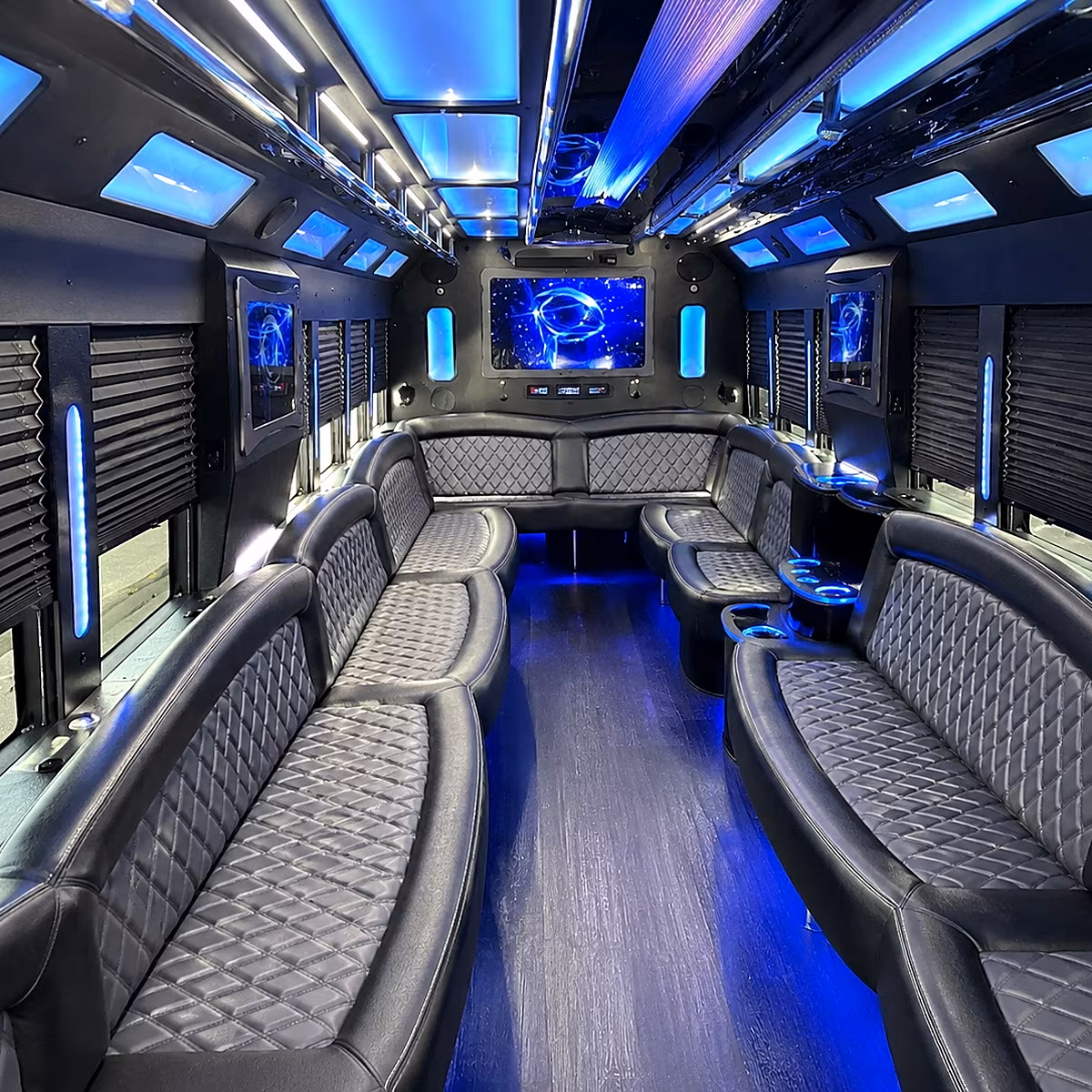 spokane party bus interior
