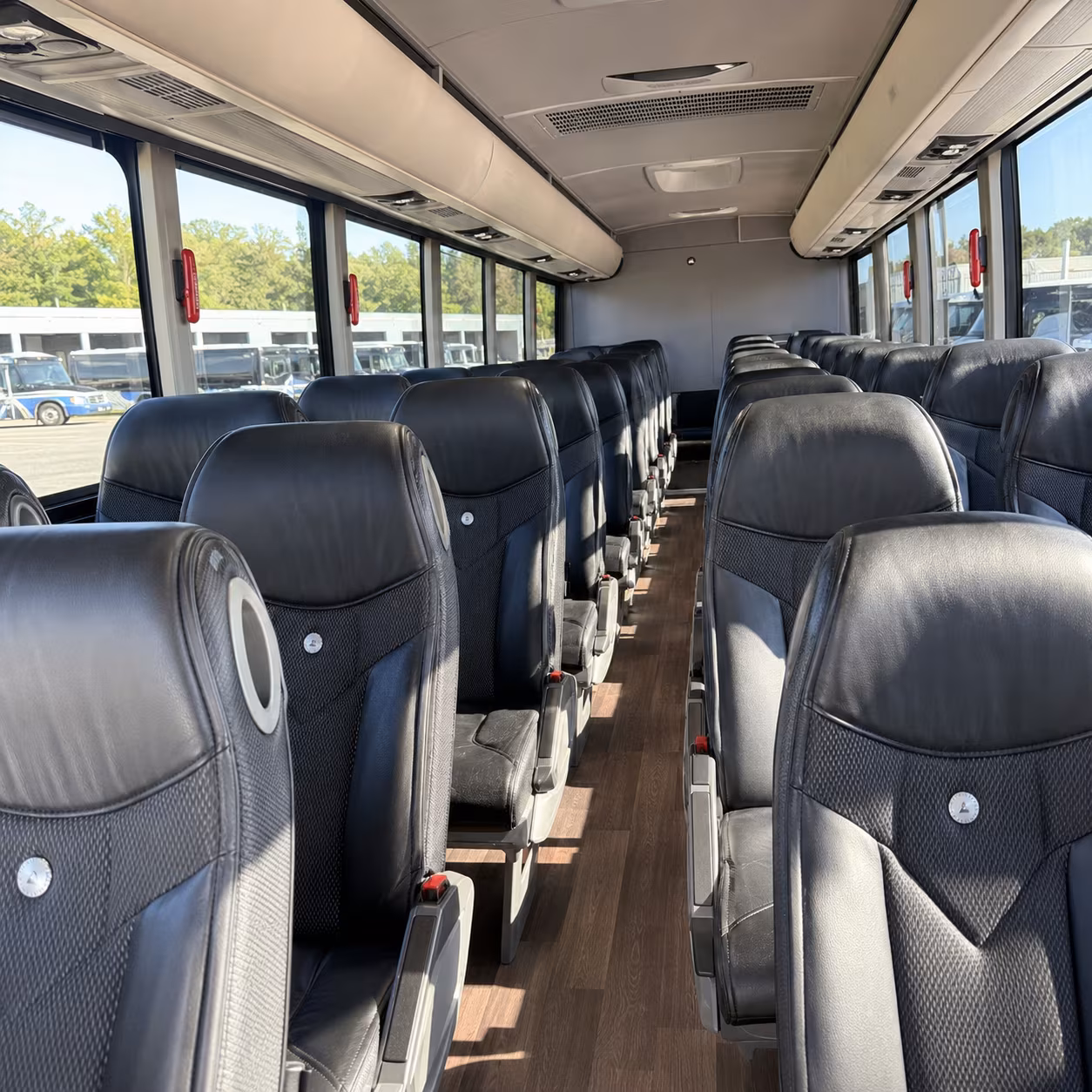 spokane religious group transportation onboard seating
