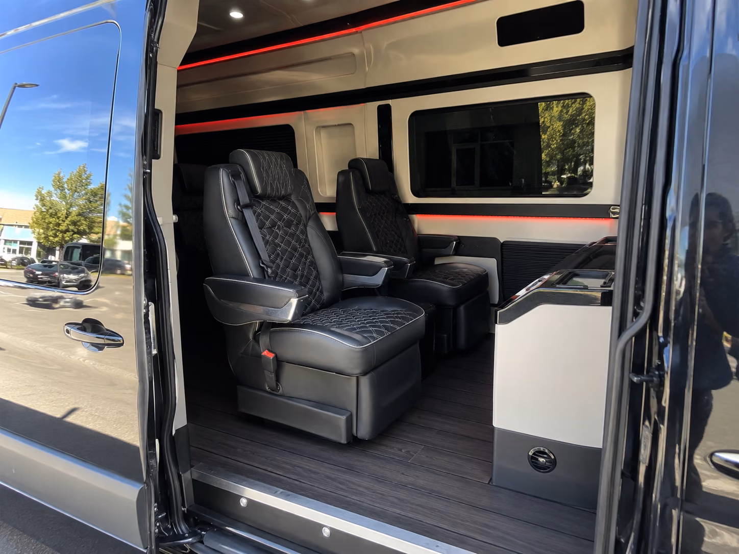 spokane sprinter van with driver interior
