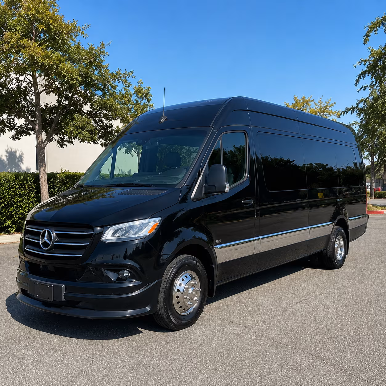 spokane sprinter van with driver